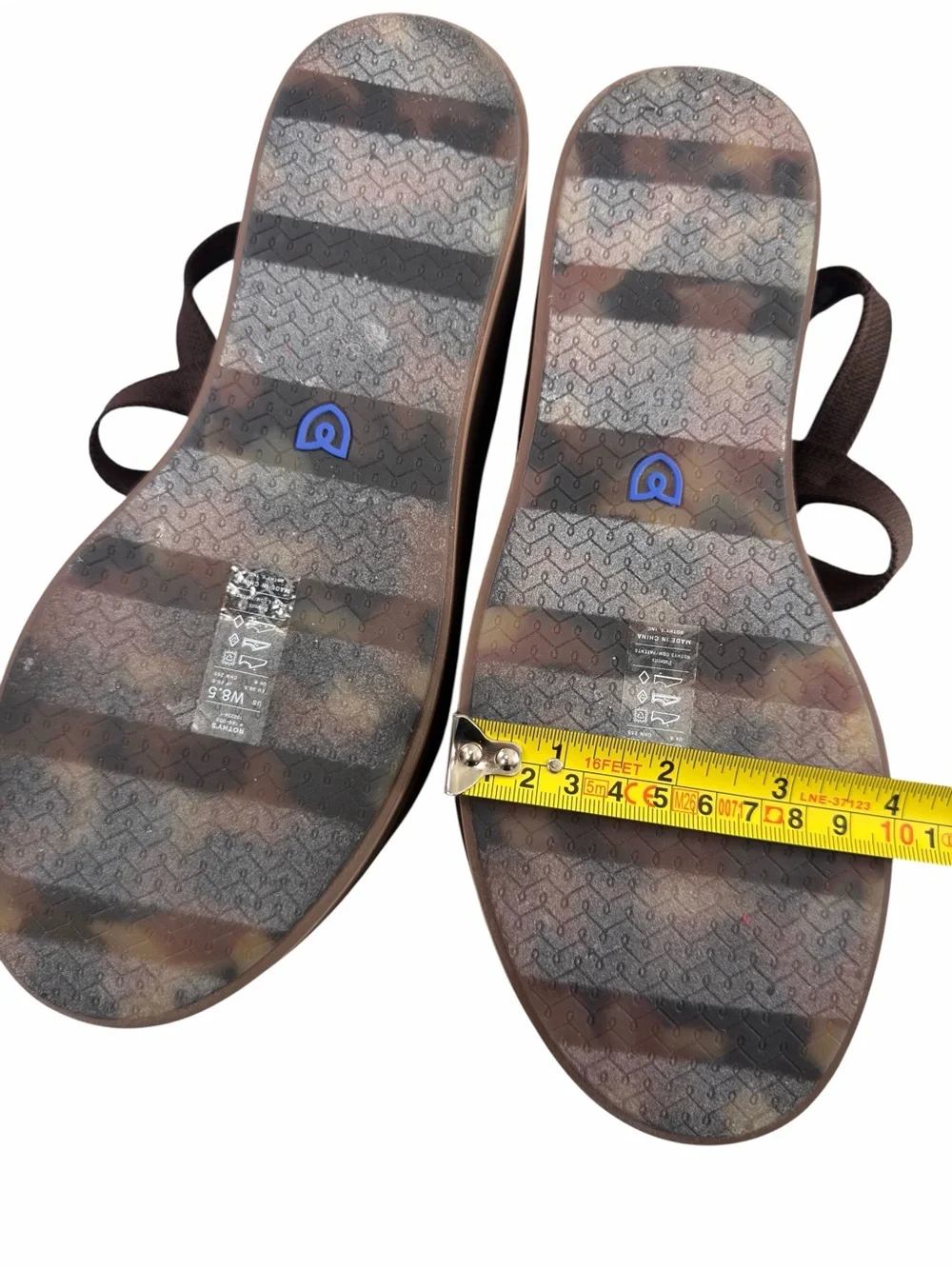 Rothy's Brown Platform Sandals